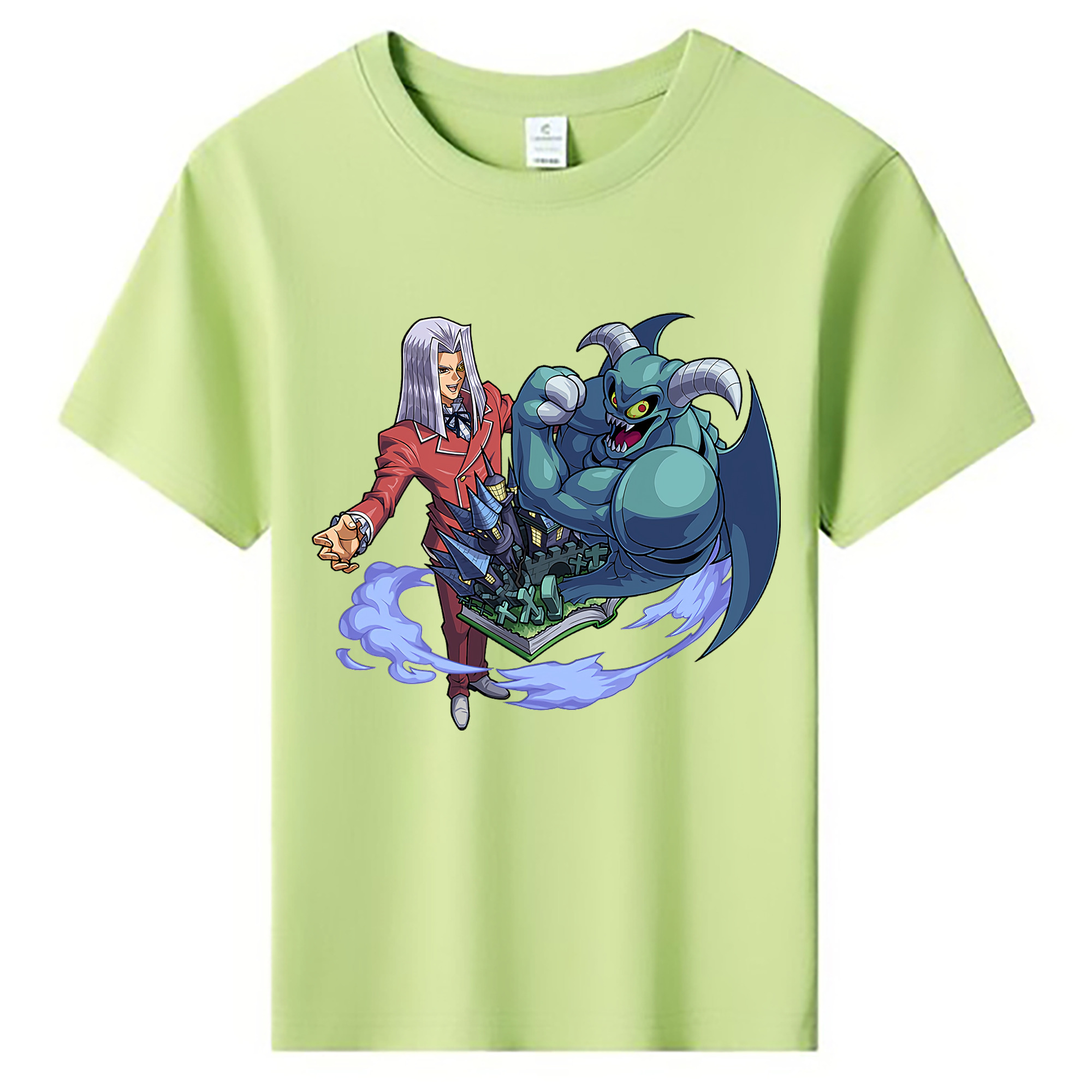 （画像用） 遊☆戯☆王 Yu-Gi-Oh! 綿100％キッズTシャツ（フロントプリント）